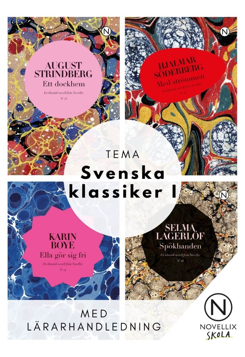 Tema Svenska Klassiker I - 32 Noveller Och Lärarhandledning - NOVELLIX