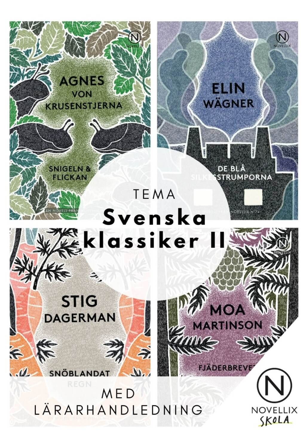 Tema Svenska Klassiker II - 32 Noveller Och Lärarhandledning - NOVELLIX